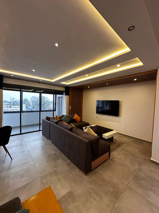 Appartement 2 Chambres au Centre d’Agadir – À 3 min de la Plage 🌞